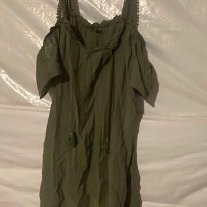 American eagle off the shoulder dress